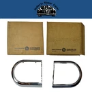 New Old Stock Outer Tail Bezel Pair For 1965 Dodge Dart #2524354 & #2524355. Fixed Price $525.00.
