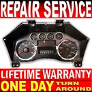 2009-2010 Ford F250 Superduty Speedometer Instrument Dash Cluster Repair Service. Fixed Price $249.99.