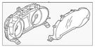 Genuine Mitsubishi Cluster Assembly 8100B558. Fixed Price $1298.56.