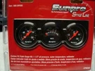 Mini Triple Gauge Kit /black Beze Sunpro 1/2" New CP8094 Warranty. Fixed Price $43.99.