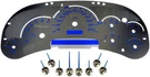 Dorman 10-0106B Instrument Cluster Upgrade Kit Stainless Steel W/ Trans Temp. Fixed Price $437.14.