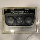 Napa Triple Gauge Kit 501-1456 Black Mechanical. Fixed Price $44.97.