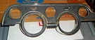 Minty 1967 Ford Mustang Instrument Gauge Dash Cluster Bezel C7ZF-10841-A. Fixed Price $99.99.