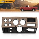 Dash Bezel Gauge Cluster Cover W/o Ac Fit For 1975-1980 Chevy Gmc Pickup Truck. Fixed Price $164.00.