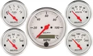 Auto Meter Arctic White Gauge Kit W/red Pointer. Fixed Price $582.55.