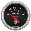 Autometer 3327 Gauge Oil Pressure 1/16" 100PSI Electric Sport-comp. Fixed Price $120.99.