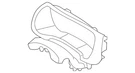 Genuine Kia Cluster Bezel 84830-H9000WK. Fixed Price $73.96.