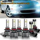 For Mazda Miata 2002-03 6X White Combo Led Headlight Fog Bulbs Kit. Fixed Price $45.70.