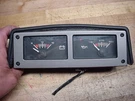 1985 Pontiac Fiero Gt Oil Pressure & Voltage Auxiliary Gauge Cluster. Fixed Price $85.00.