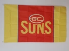 Quality Gold Coast Suns Flag 150 X 90CM Banner For The Man Cave Logo Afl Saint. Fixed Price $24.87.