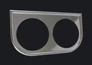 Classic Instruments MT55 Under Dash Gauge Mounting Panel Chrome 2-HOLE. Fixed Price $33.21.