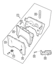 Genuine Mopar Instrument Cluster Mask 56020162. Fixed Price $49.36.
