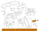 Gm Oem 2013 Malibu Instrument Panel Components-lower Trim 22931226. Fixed Price $31.96.