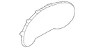 Genuine Mazda Instrument Panel Lens KD45-55-447. Fixed Price $17.11.