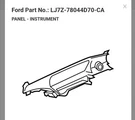 New Oem Ford 2020-2022 Lincoln Corsair Instrument Cluster Bezel LJ7Z-8044D70-CA. Fixed Price $400.00.