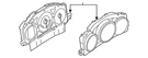 Genuine Mazda Instrument Cluster NG7N-55-471. Fixed Price $2178.05.