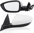 Left Driver Side White Mirror 3 Pins For 2018 2019 2020 2021 2022 Honda Accord. Fixed Price $64.99.