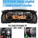 12.3'' Digital Instrument Cluster For Jeep Wrangler 2011-2017 Speedometer Gauges. Fixed Price $426.55.