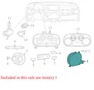2012 Fiat 500 Instrument Cluster - Oem Part #5KX99JXWAC, Tested & Working!. Fixed Price $95.21.