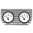Vintage Finned Dual Bezel Mount W/ Aurora Fuel And Volt Gauges VPAGB2FV Muscle. Fixed Price $146.45.