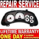 2002-2009 Chevy Trailblazer Envoy Dash Speedometer Gauge Cluster Repair Service*. Fixed Price $119.99.