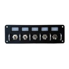 New Vintage Usa 21101-03 Toggle Panel Perform W/ Guards Led Blu. Fixed Price $119.95.