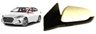 Left Driver Outside Mirror View Without Repeater Light For Elantra 2017-18. Fixed Price $104.40.