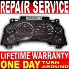 2007+ Chevy Silverado Tahoe Speedometer Instrument Cluster Gauge Repair Service*. Fixed Price $99.99.