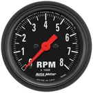 Autometer 2698 Gauge Tachometer 1/16" 8K Rpm In-dash Z-series. Fixed Price $193.50.