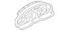 Genuine Audi Instrument Cluster 8D0-919-911-X. Fixed Price $637.25.