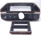 87 91 Ford F150 F250 F350 Bronco Dash Woodgrain Bezel Set Dual Tank O/d Oem. Fixed Price $159.48.
