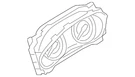 Genuine Nissan Cluster Assembly 24820-6JL3A. Fixed Price $590.02.