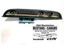1962 Galaxie 500 Instrument Gauge Cluster Assembly With Clock - 120 Mph. Fixed Price $159.99.