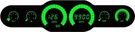 Intellitronix 6 Gauge Analog Bargraph Universal Panel - Green BG10002G. Fixed Price $441.73.