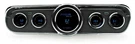 Dakota Digital 1965-66 Ford Mustang Dash Gauge System Style Bezel VFD3-65M-GT. Fixed Price $736.25.