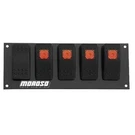 Moroso 74186 Switch Panel Aluminum Black 6.695 In. Wide 2.488 Tall New. Fixed Price $193.59.