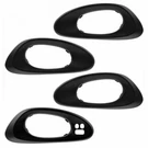 New Black Interior Door Handle Bezel Set For 2002-2009 Chevrolet Trailblazer. Fixed Price $33.91.