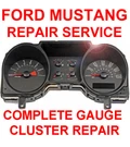 Ford Mustang 2004-2009 Speedometer Instrument Panel Gauge Cluster Repair. Fixed Price $119.00.