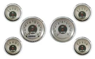 Classic Instruments All American Nickel Series 6 Gauge Set AN01SHC Speedo Tach. Fixed Price $831.95.