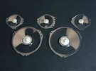 1967 1968 Ford Mustang Instrument Bezel Lens Kit 5 Piece Set New Stock. Fixed Price $52.70.
