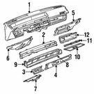 Genuine Gm Gauge Cluster 10098604. Fixed Price $553.02.