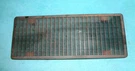 1966-67 Charger Coronet Satellite B-body Top Of Dash Radio Speaker Grille V-nice. Fixed Price $23.95.
