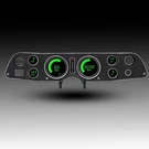 Intellitronix Green Led Direct Fit Gauge Cluster Set For 70-81 Chevy Camaro. Fixed Price $507.05.