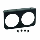 Autometer Dual Gauge Mounting Panel 2-5/8IN Black Aluminium. Fixed Price $59.89.