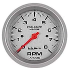 Auto 200779-33 Pro-comp Ultra Lite Marine Tachometer Diameter: 3-3/8 Range. Fixed Price $204.99.