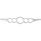 Wing Series Billet 5-GAUGE Universal Panel, 3-3/8 Speedometer. Fixed Price $163.99.