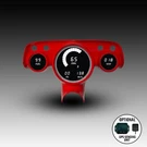 Intellitronix White Led Digital Gauge Cluster Set For 57 Chevy Bel Air. Fixed Price $507.05.