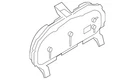 Genuine Mazda Instrument Cluster EH45-55-471C. Fixed Price $129.20.