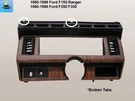 1980-1986 Ford F150 F250 F350 Speedometer Instrument Cluster Dash Visor Bezel. Fixed Price $84.60.