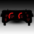 Intellitronix Red Led Digital Gauge Cluster Set For 97-2006 Jeep Tj. Fixed Price $507.05.